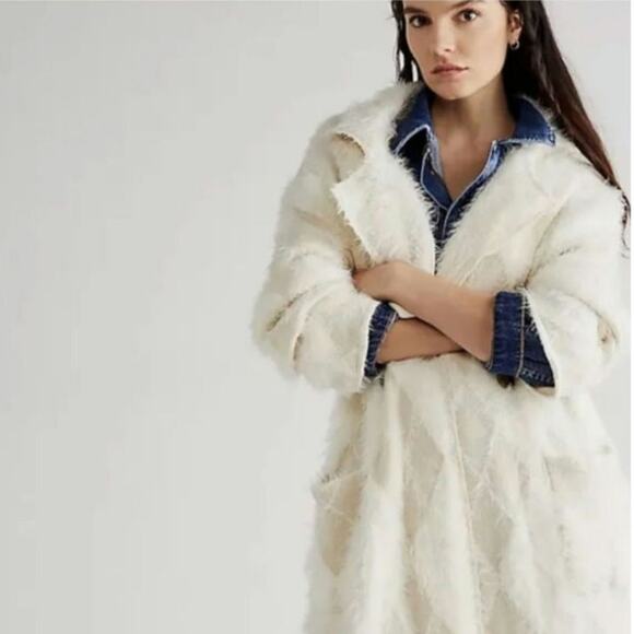 NWT Free People David Diamond Cardi Cardigan Sweater - Picture 4 of 5